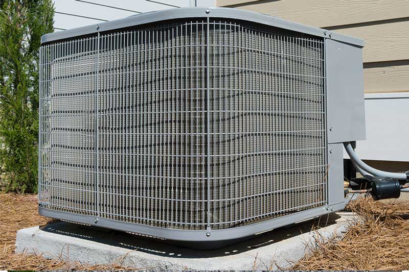 Outdoor AC unit for compressor repair service at Las Vegas home