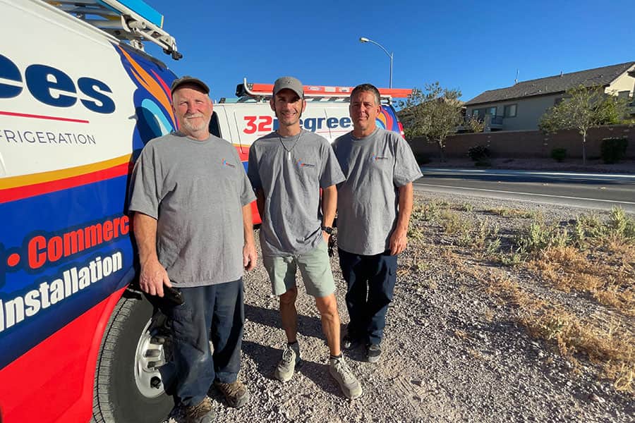 32 Degrees air purifier installation team in Las Vegas NV