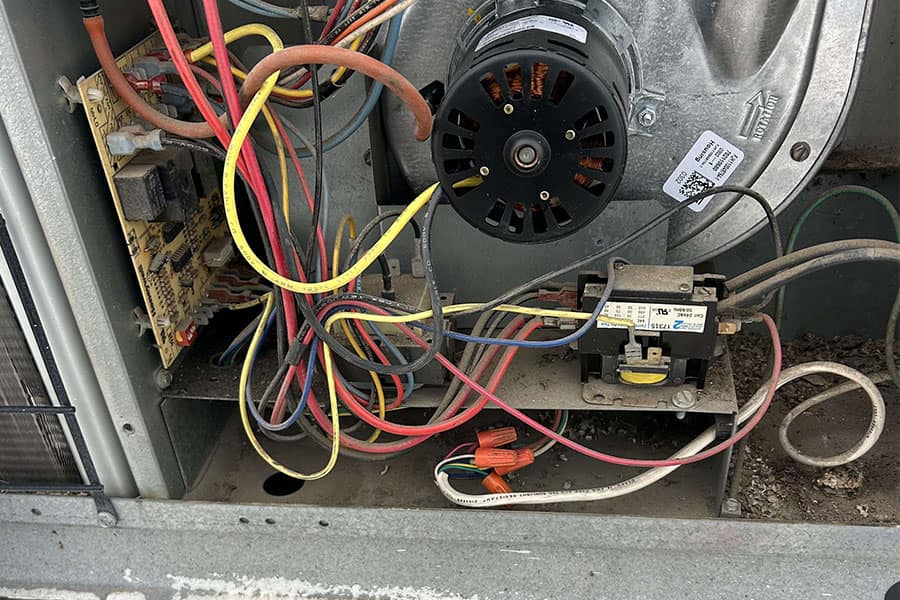 Residential furnace replacement with updated internal components in Las Vegas, NV